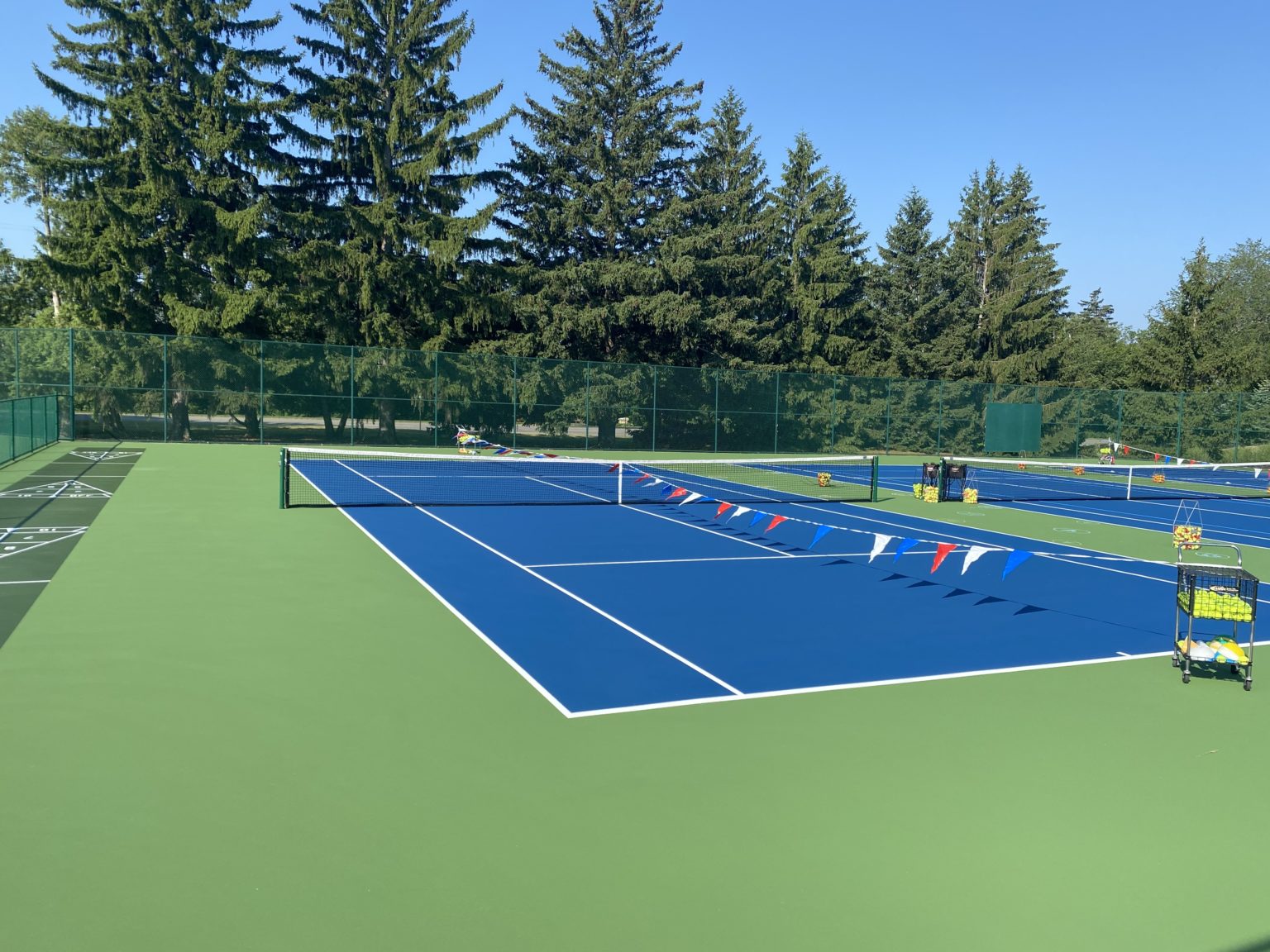 Cascade Hills Country Club Tennis Courts Burgess Concrete